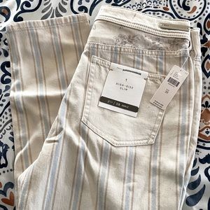 Anthropologie Pilcro Fluer High-rise slim jeans
